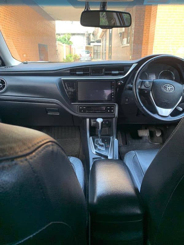 Toyota Corolla altis grande black interior 2022 2