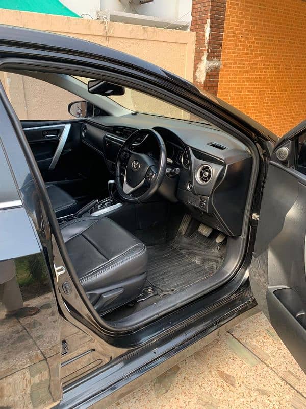 Toyota Corolla altis grande black interior 2022 4