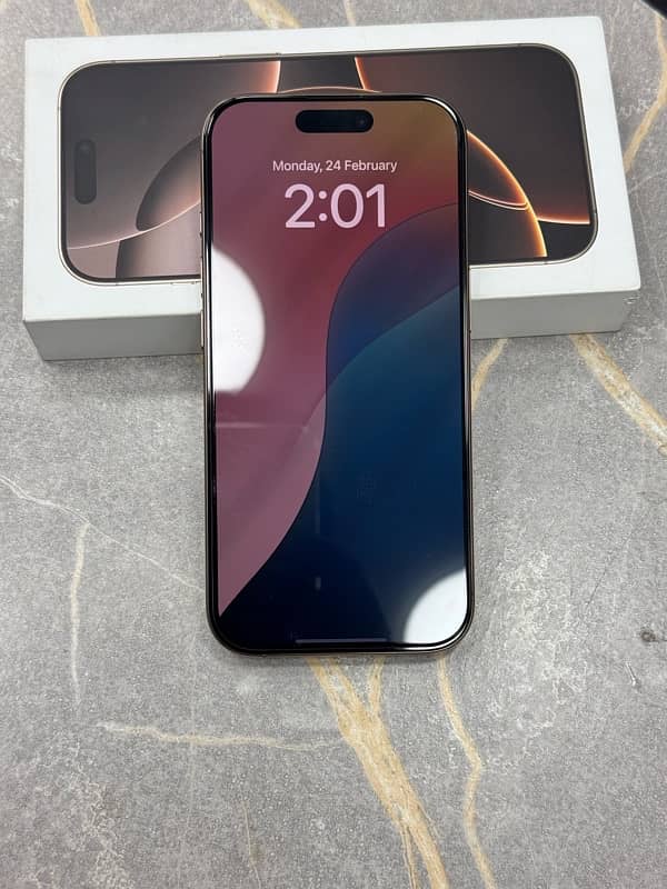 iphone 16 pro 256gb non PTA 5