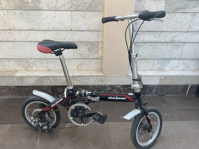 skid fusion foldable cycle 1