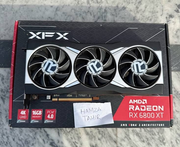 XFX 6800 XT 16 GB GDDR6 1