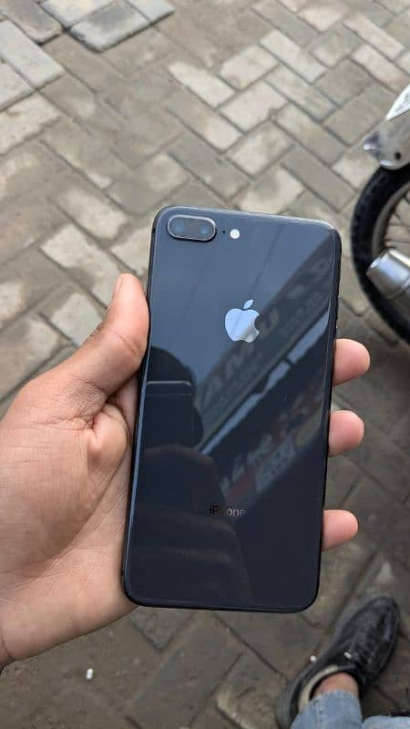 IPhone 8+ 64gb pta approved total genuine 2