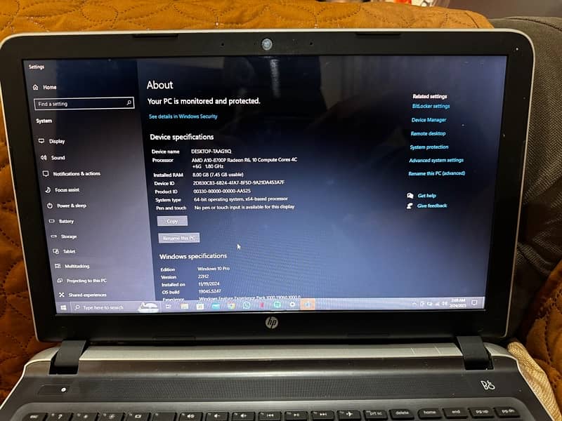 HP LAPTOP FOR SALE | PAVILION SERIES 7