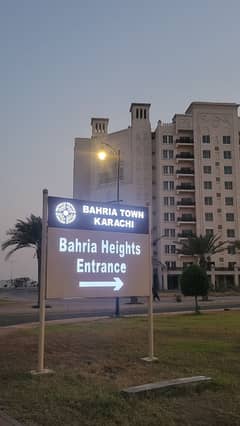 Bahria heights 1100 SQ ft outer for sale