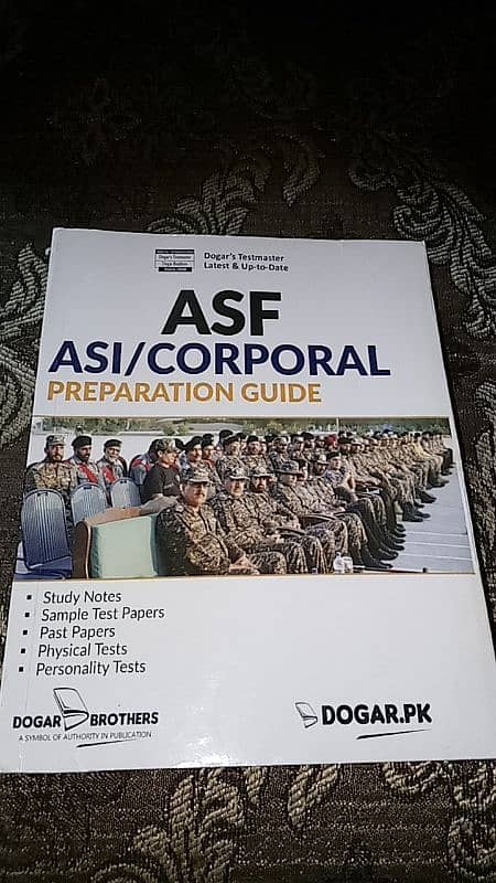 ASF (ASI/Corporal book) 0