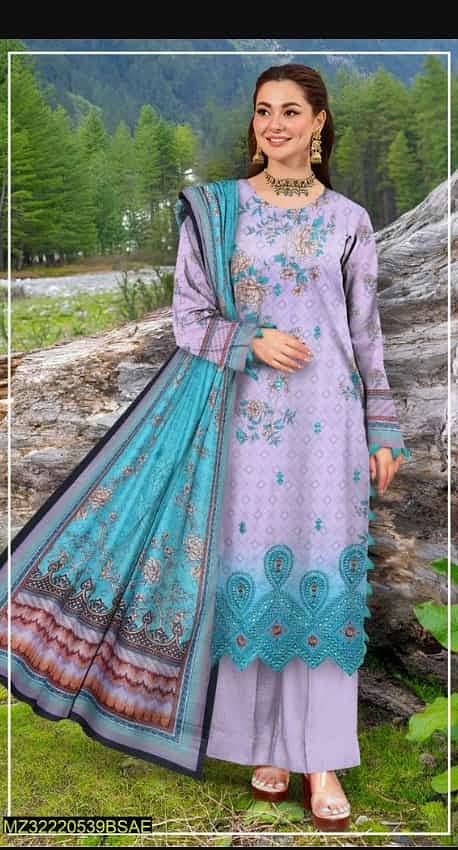 Embroidery Suit / 3pc suit / Ladies formal Collection 3-Piece Suit 4