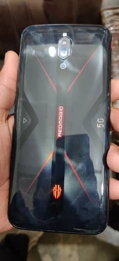 Red magic 5s dual sim pta approved condition 10/10.  Colling fan oky.