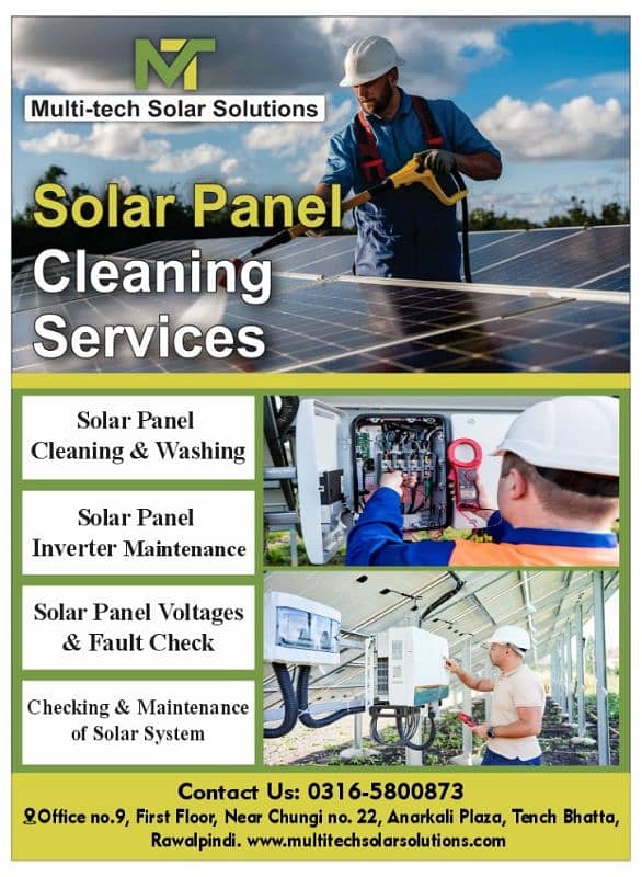 Best Solar Panels Cleaning Services in Rawalpindi & Islamabad 0