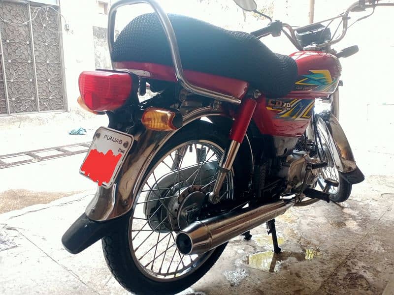 Honda CD 70 lush condition first hand used 4