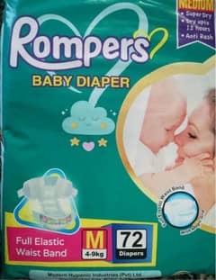 Rompers Medium size Diapers for 4-9 kg babies