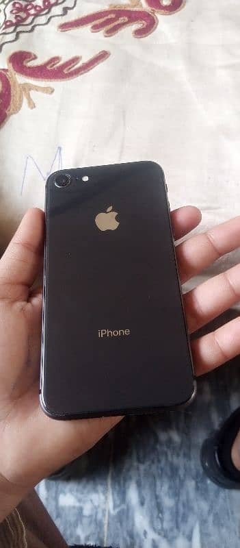 Iphone 8 64Gb storage Back change h Baki all ok Condition 10/9 1