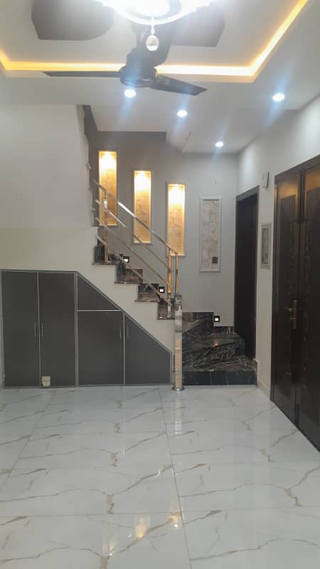 5 MARLA BRAND NEW FACING PARK LUXURY HOUSE AVAILABE FOR SALE IN PARK VIEW CITY LAHORE 4