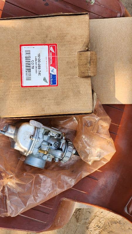 original Honda CD 70 old model Carburetor 03197176416 3