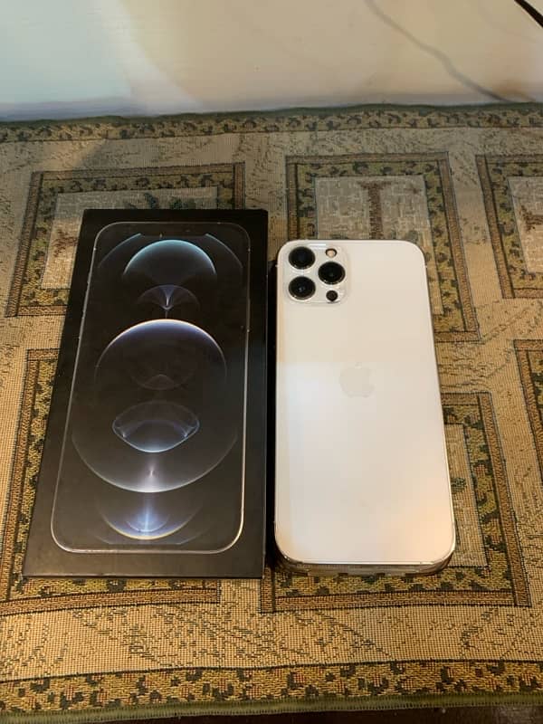 First owner Iphone 12 pro max Official Pta with Box 1