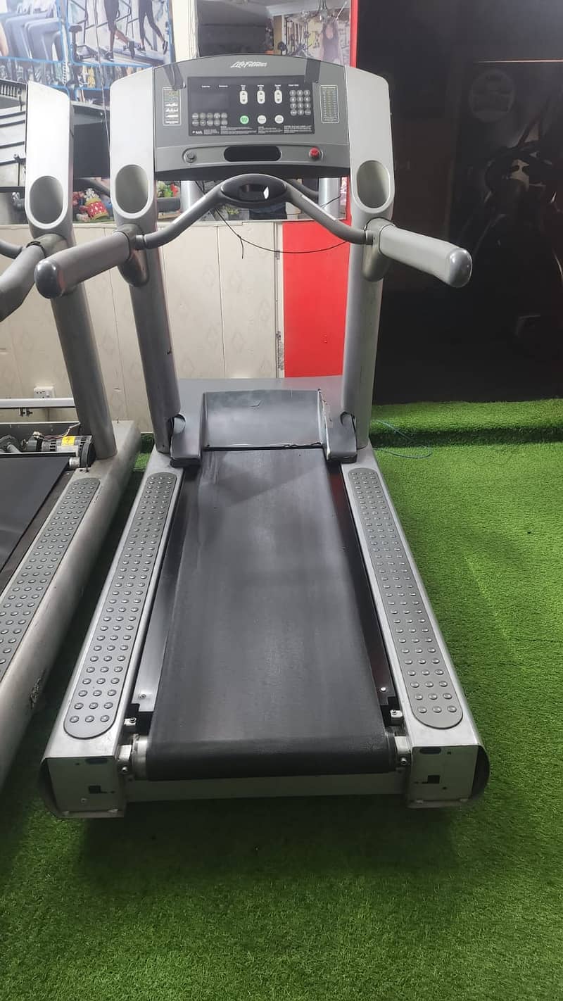 commercial treadmill \ imported chest press \ Gym equipments 0