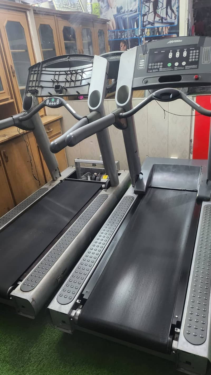 commercial treadmill \ imported chest press \ Gym equipments 2