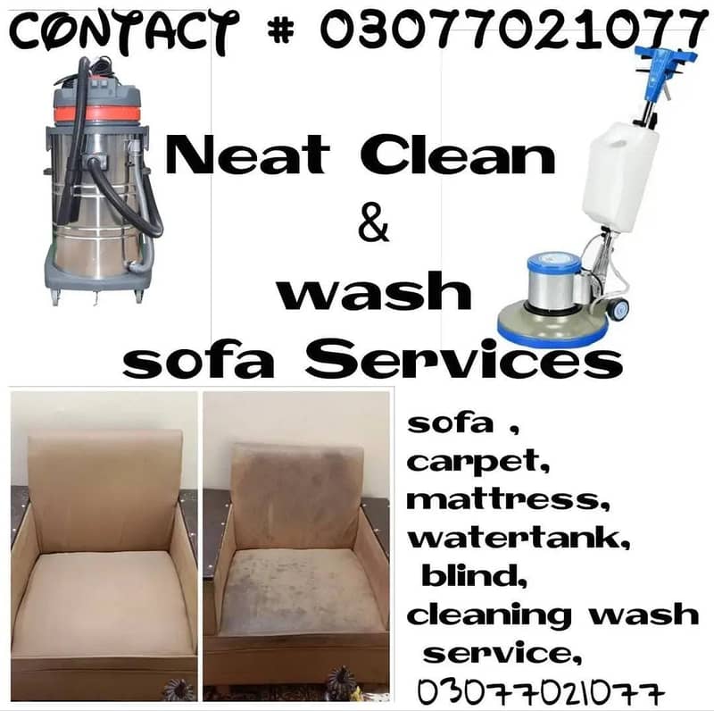 Sofa & carpet cleaning washing service / Sofa Cleaning Services 1