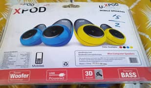 XPOD mini computer speakers+mobile speakers