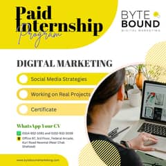 Paid Internship for Student - Complete Digital Marketing Training