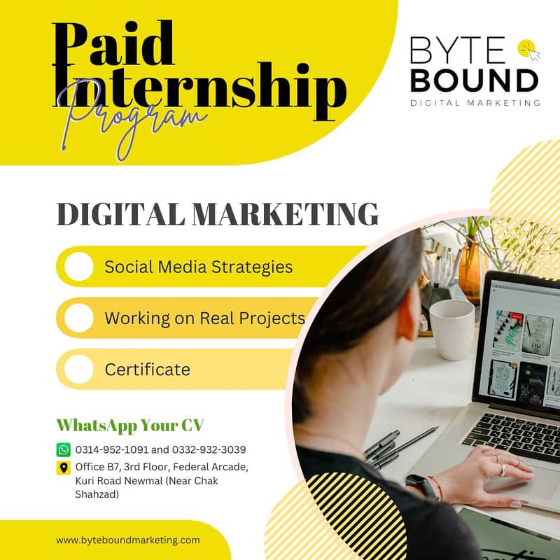 Paid Internship for Student - Complete Digital Marketing Training 0