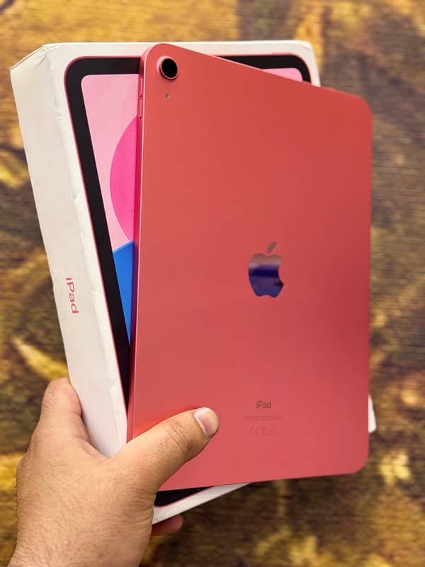 IPad 10th Generation Wifi Pink With Box 1