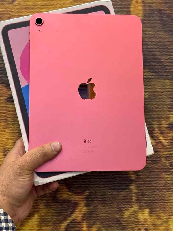 IPad 10th Generation Wifi Pink With Box 2