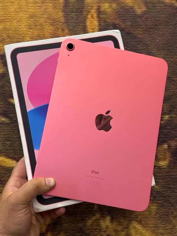 IPad 10th Generation Wifi Pink With Box 6