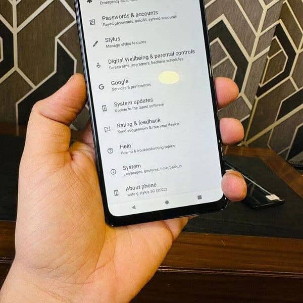 Moto G stylish 2022 5g 4+128 brand new mobile(non pta) 9
