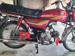 Honda CD 70 model 2012 A To Z totally genuine and 10 by 10 condition