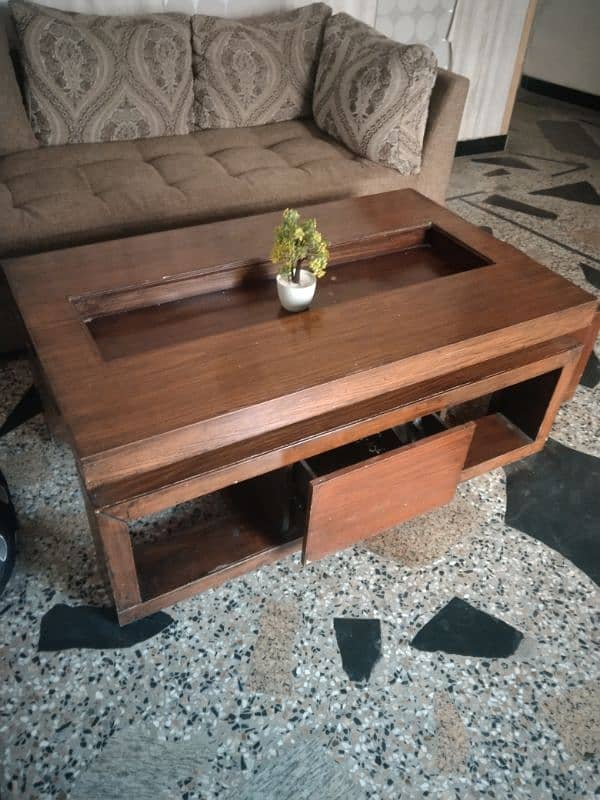 Heavy Center table pure wooden 1