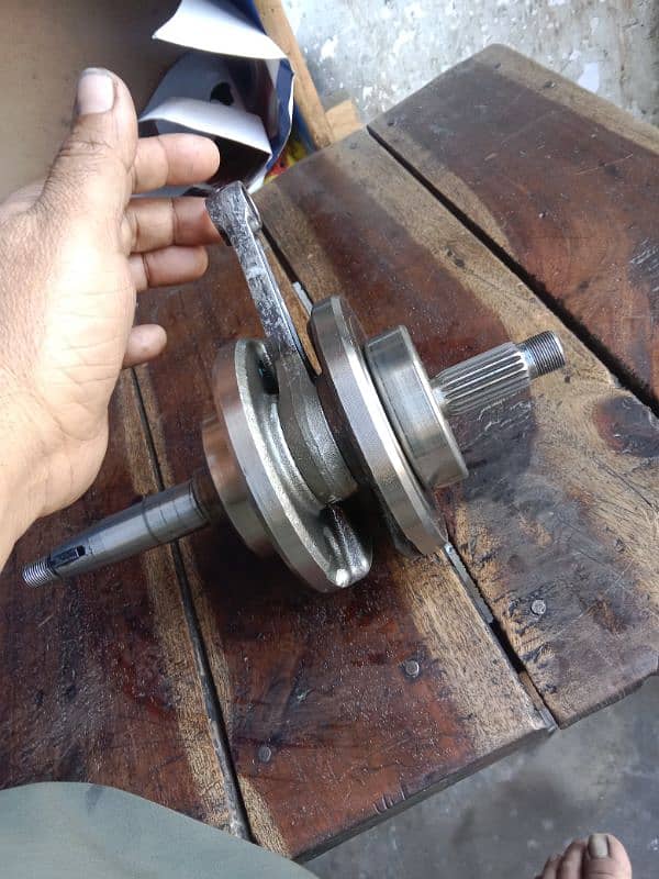 2024 Honda 125 crank muqmal genuine fitting 2