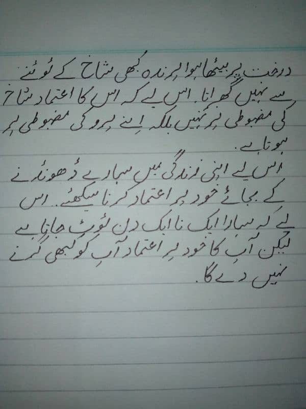 hand Urdu writing work 0