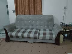 7 seater sofa set (used)