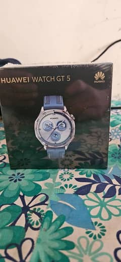 Huawei smartwatch gt5 blue color 46mm