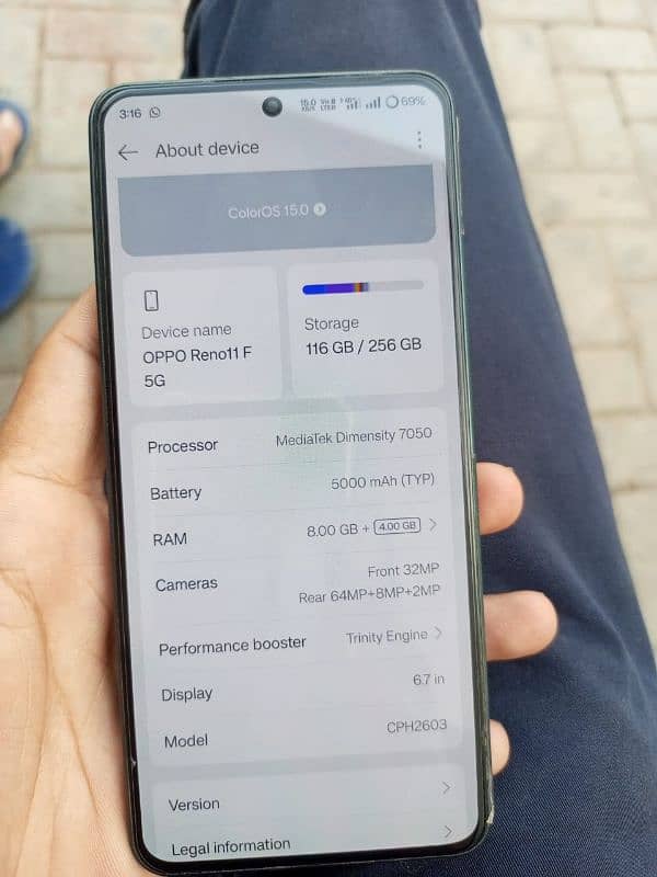 Oppo Reno 11 f 8 256 0