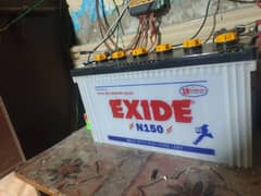 Exide N150 19 plates per cell