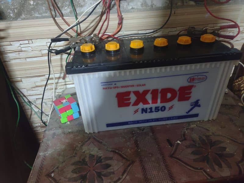 Exide N150 19 plates per cell 3