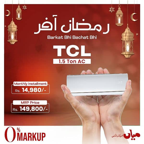 HAIER TCL DAWLANCE AC'S 1