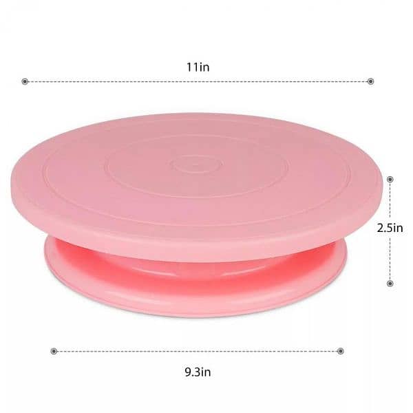 Rotating Cake TURNTABLE Free Home Delivery 0