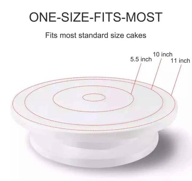 Rotating Cake TURNTABLE Free Home Delivery 3