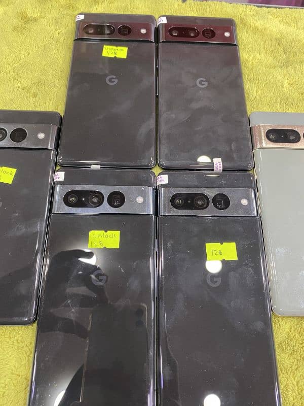 Google pixel 7 Pro  12Gb 128Gb  Battery 5000 Mah Dual SIM PTA Approved 7