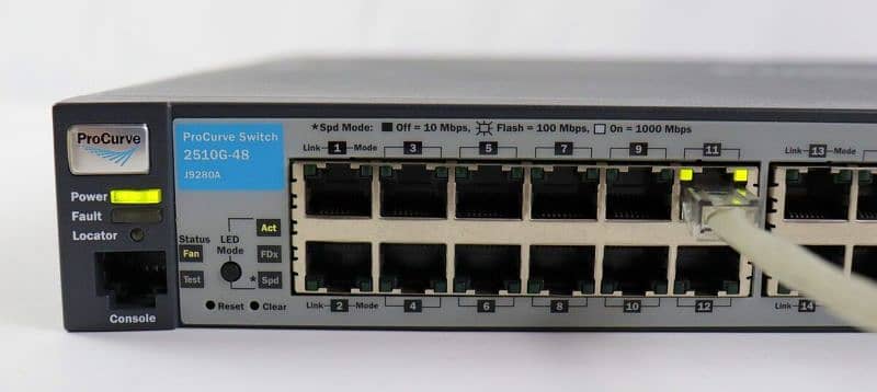 HP ProCurve 2510G-48 J9280A 48-Port Gigabit Managed Network Switch 0