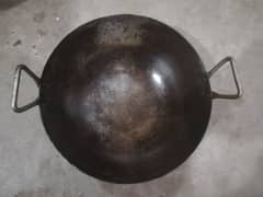 3 kg Iron Karhaai for Gosht samosa pakora kachori etc