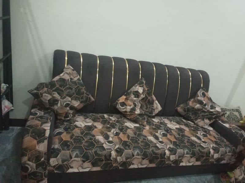 New sofa set 5 seater life time foam garentee 0