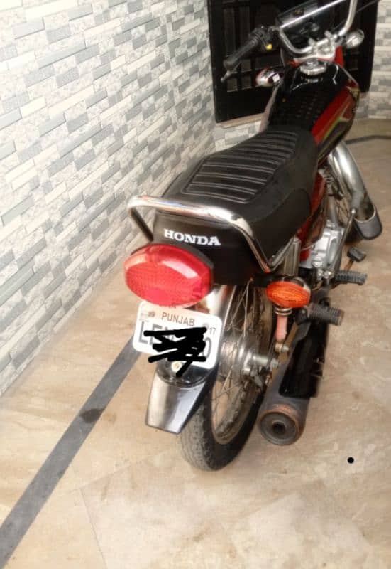 Good condition Honda 125 sale lhr 1