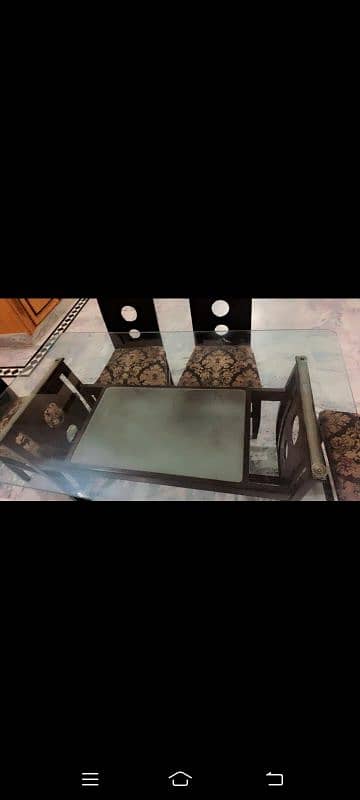 Dining Table set of 6 Chairs 6