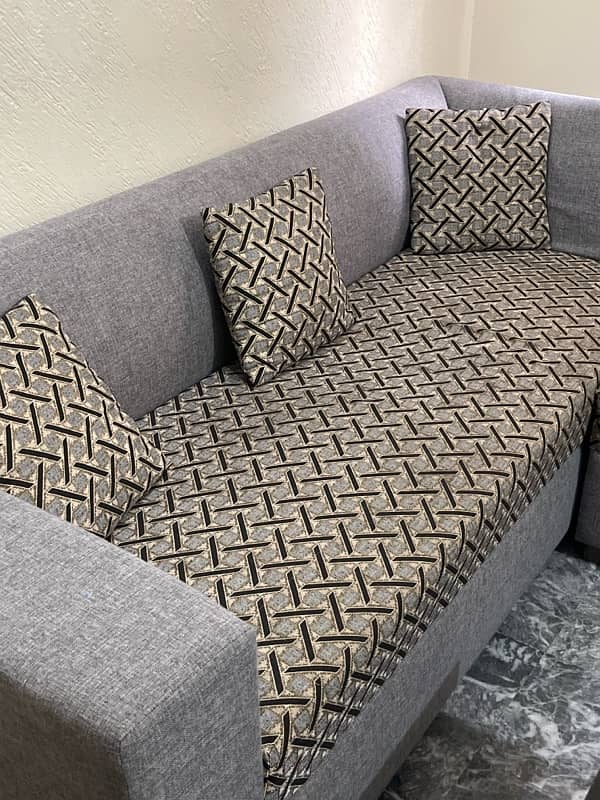 L-shaped sofa set 1