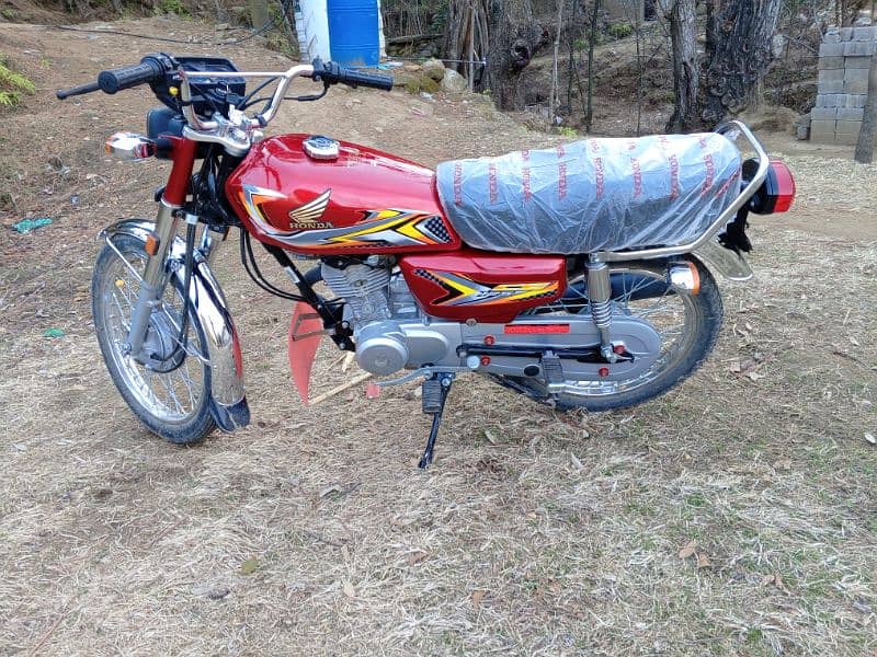 Honda 125 argent sale 0