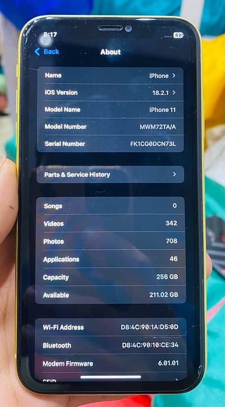 I phone 11 non pta 256 gb factory unlock 0