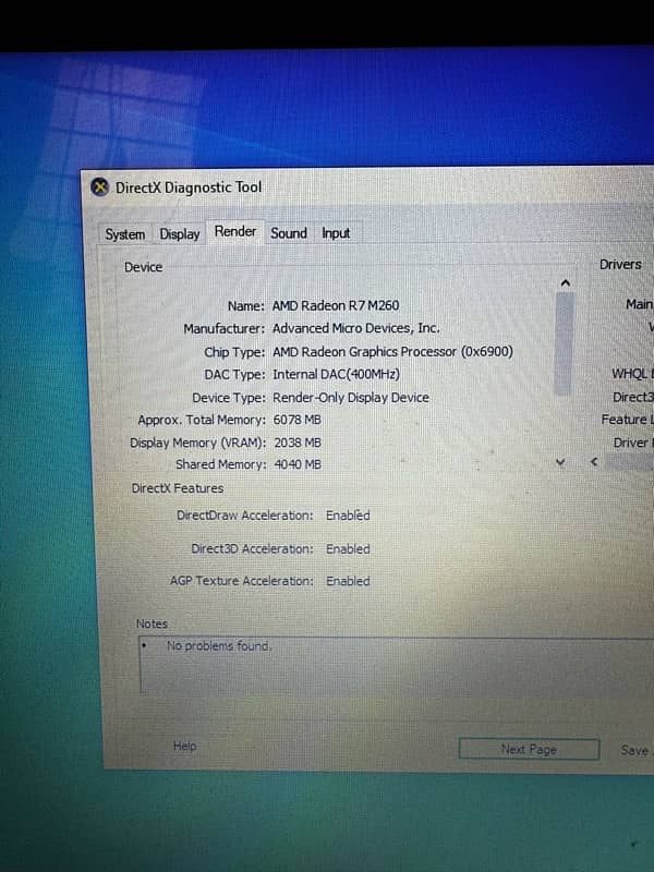 Dell Laptop with 6gb Graphic card (Amd radeon) 4